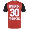 Conjunto (Camiseta+Pantalón Corto) Bayer 04 Leverkusen Jeremie Frimpong 30 Primera Equipación 2024-25 - Niño